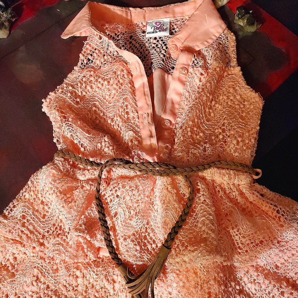 🤠Pretty Cowgirl Country Dress by Real Love Size 6X🤠 - Picture 2 of 7